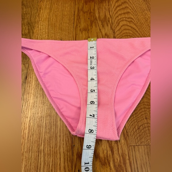 Melissa Odabash Ribbed Pink Bikini Bottoms Size 10 - Picture 7 of 10